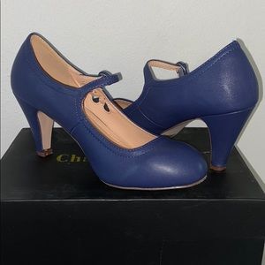 Navy Blue, never used work shoes!!!